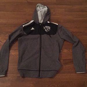 NBA Gear, Adidas, Brooklyn Nets hoodie